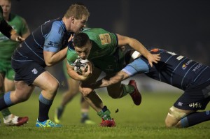 Connacht Rugby vs Cardiff Blues, Guinness PRO12, The Sportsground, Galway, Ireland, November 25, 2016